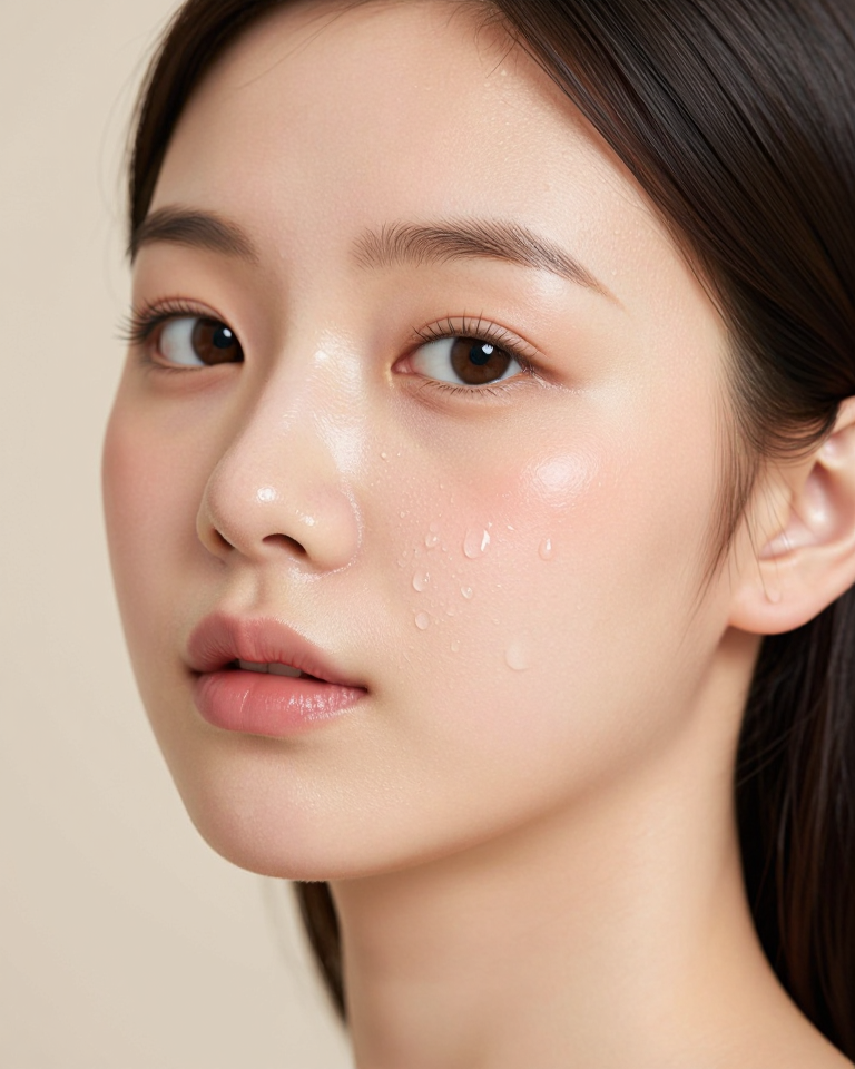 유리알 피부의 순간