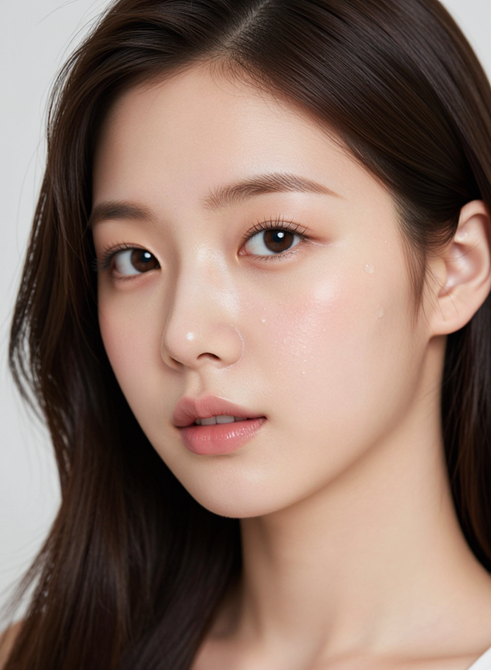 수분을 품은 눈빛