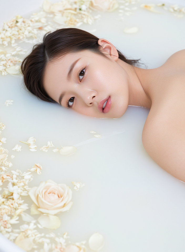 꽃잎 속의 휴식