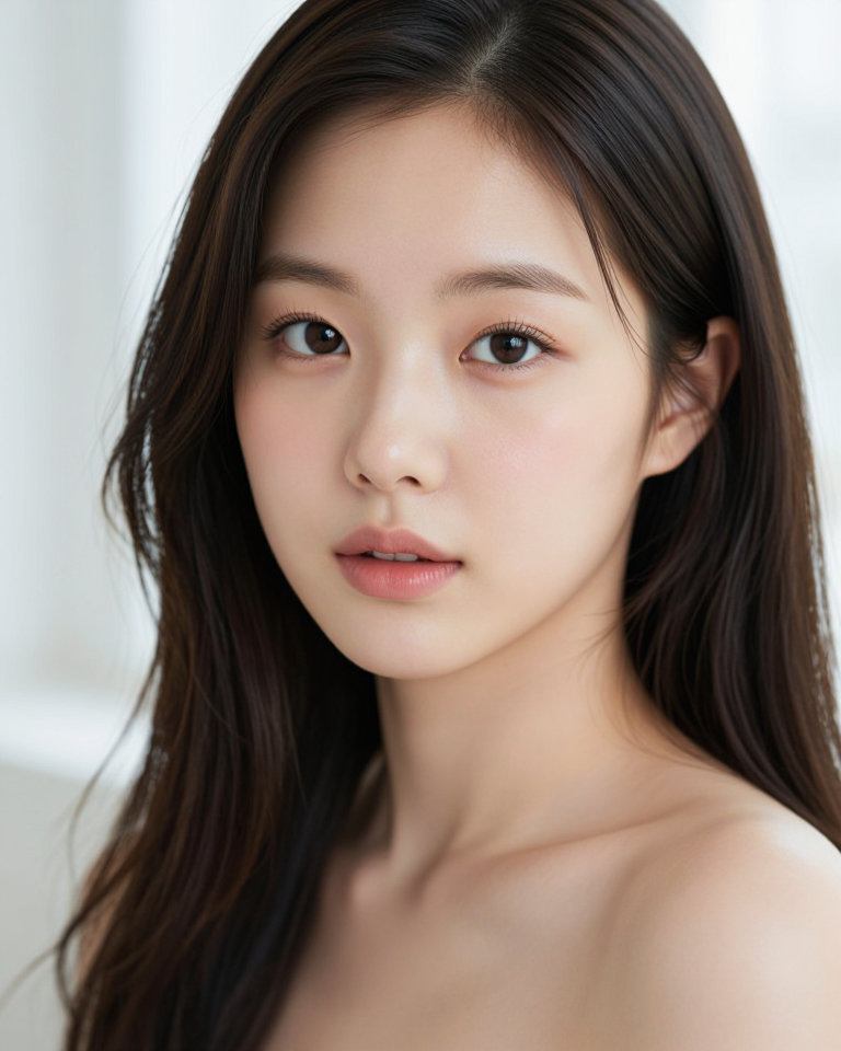 빛을 담은 얼굴